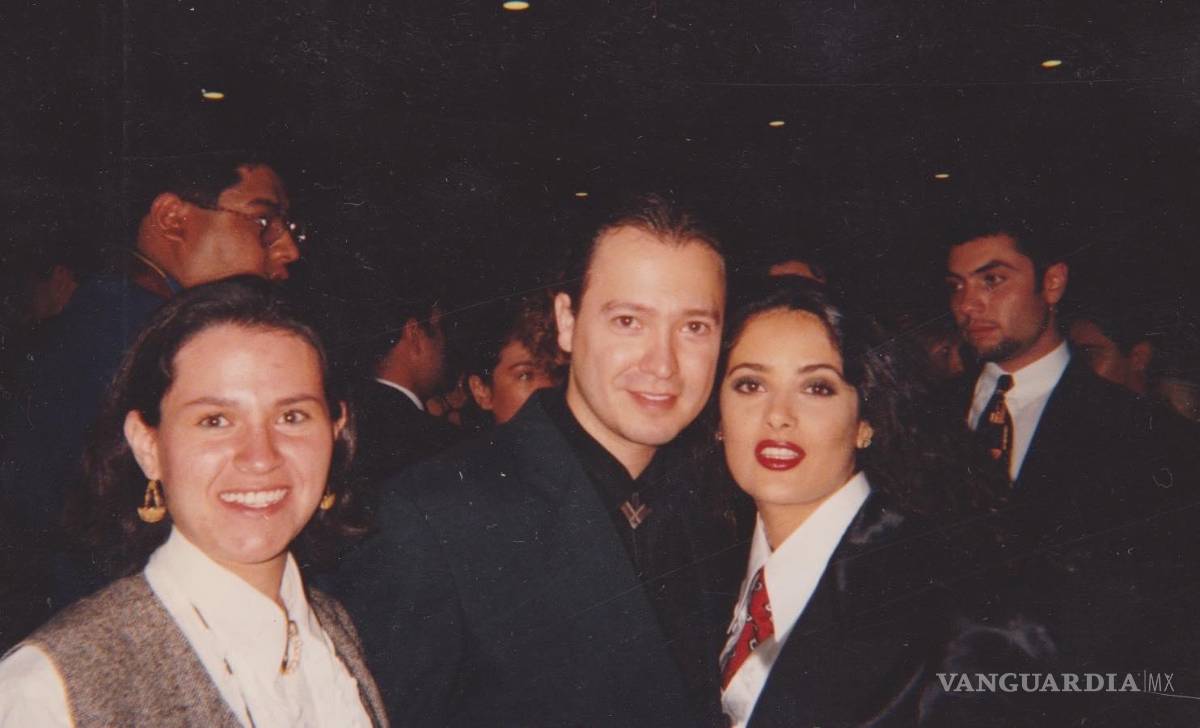 $!La actriz veracruzana y el cineasta coahuilense Carlos Gallardo han coincidido en algunos eventos.