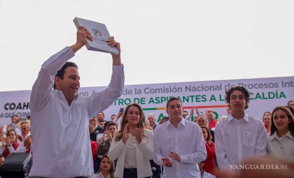 $!La familia de Javier Díaz lo acompañó.