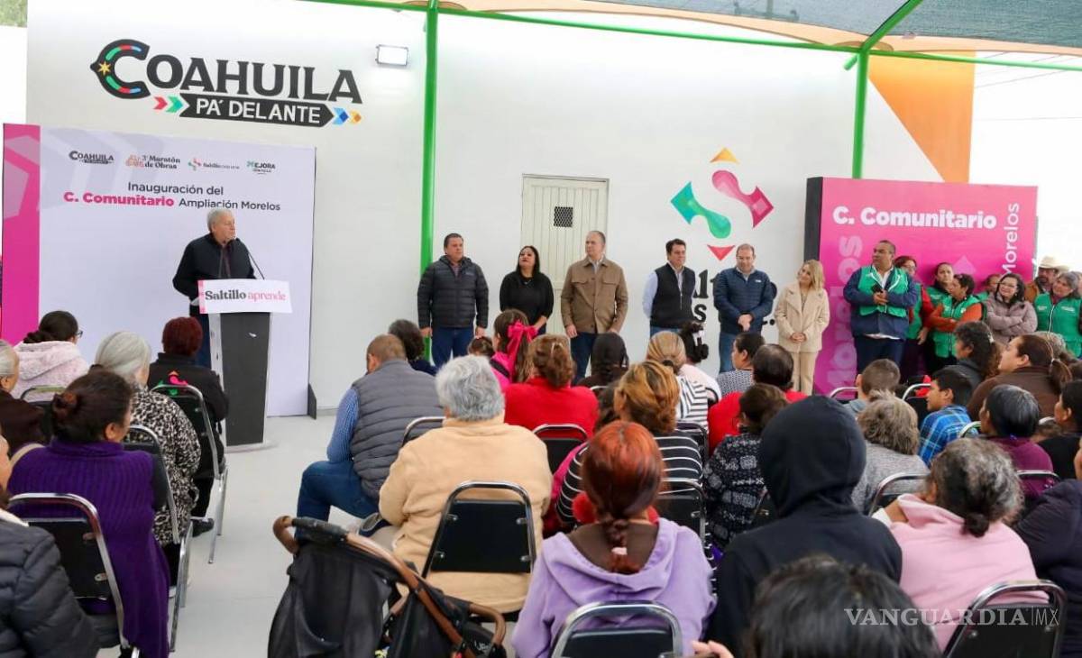 $!”Esta es una obra que nos hacía mucha falta”, dijeron los vecinos al alcalde Chema Fraustro.