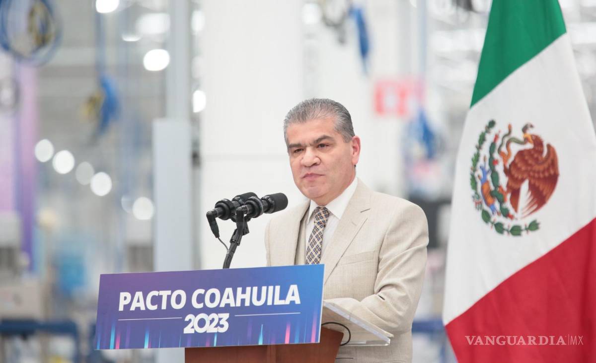 $!Destaca Miguel Riquelme firma del Pacto Coahuila 2023: es nuestro legado