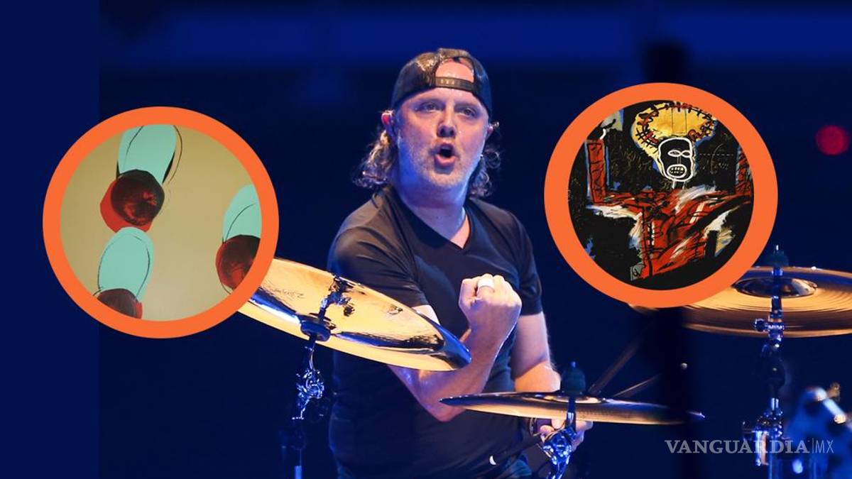 Más allá de Metallica y el rock: Apasiona a Lars Ulrich coleccionar obras de arte