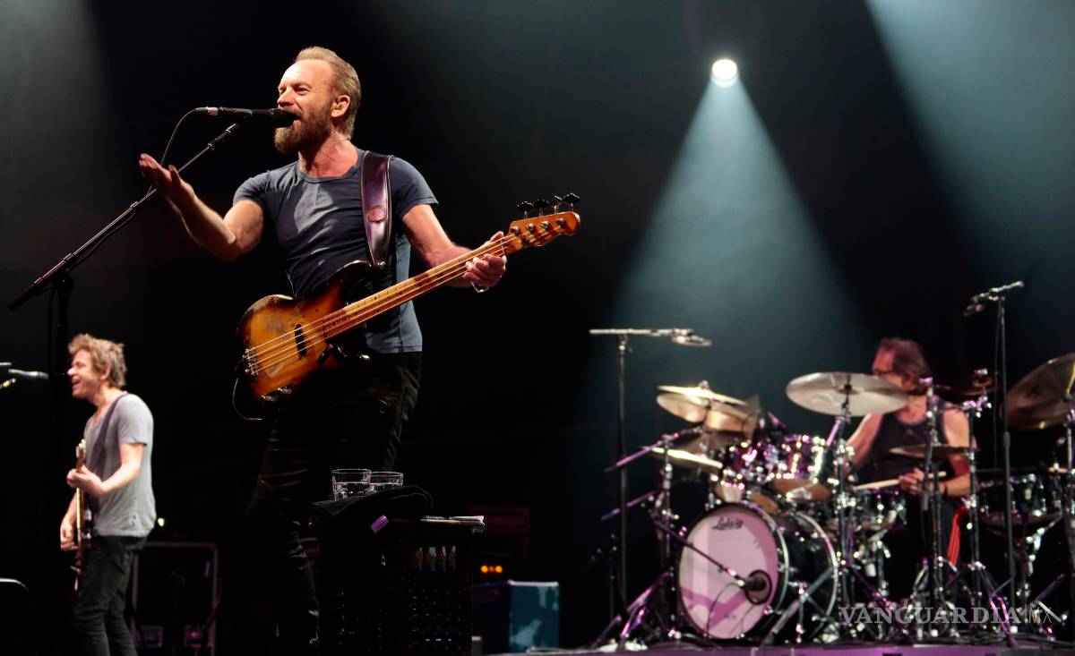 $!Sting llega a Chile con sus himnos eternos