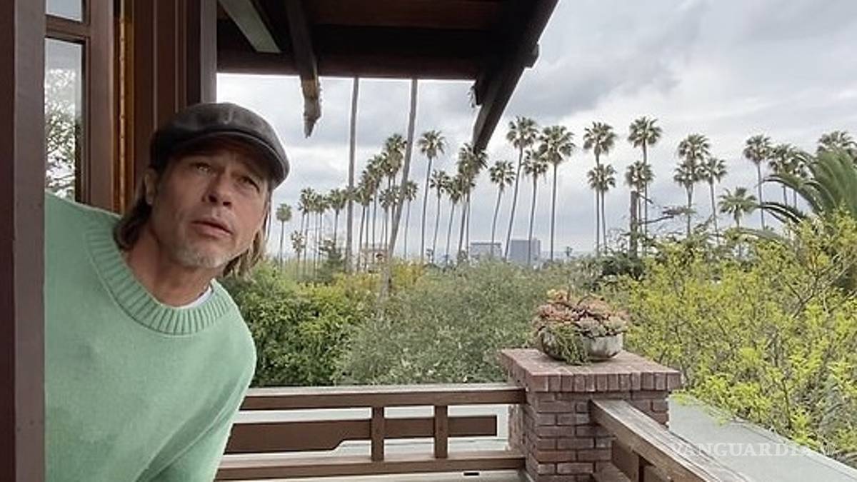 Brad Pitt es el nuevo hombre del clima, en el noticiero de John Krasinski