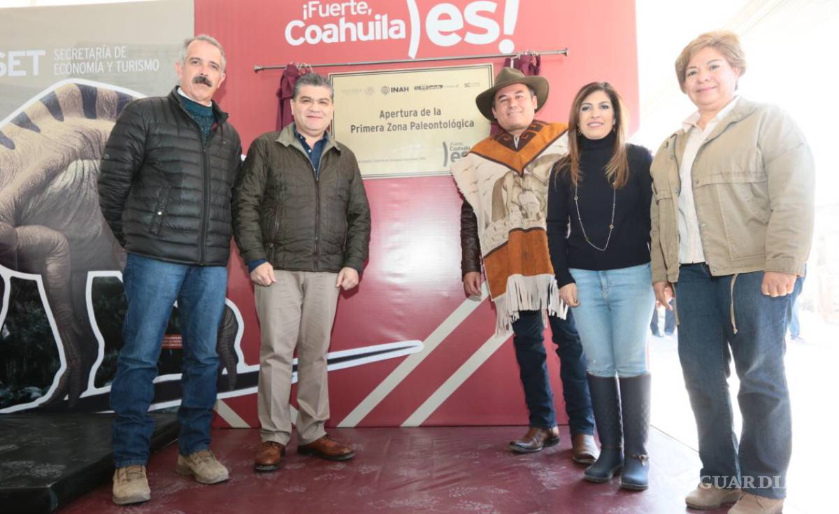 $!Abren en Coahuila valle de los dinosaurios