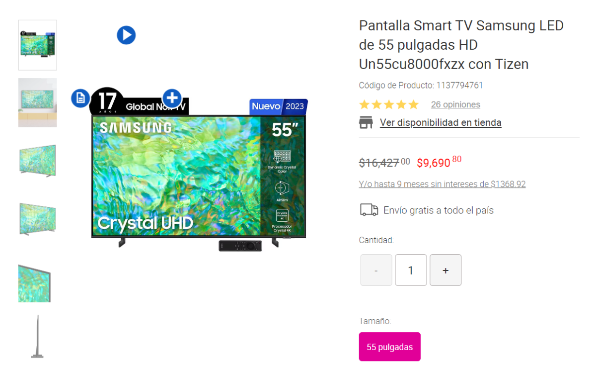 $!Venta Nocturna de Liverpool 2024: Estos son los televisores con mejor oferta