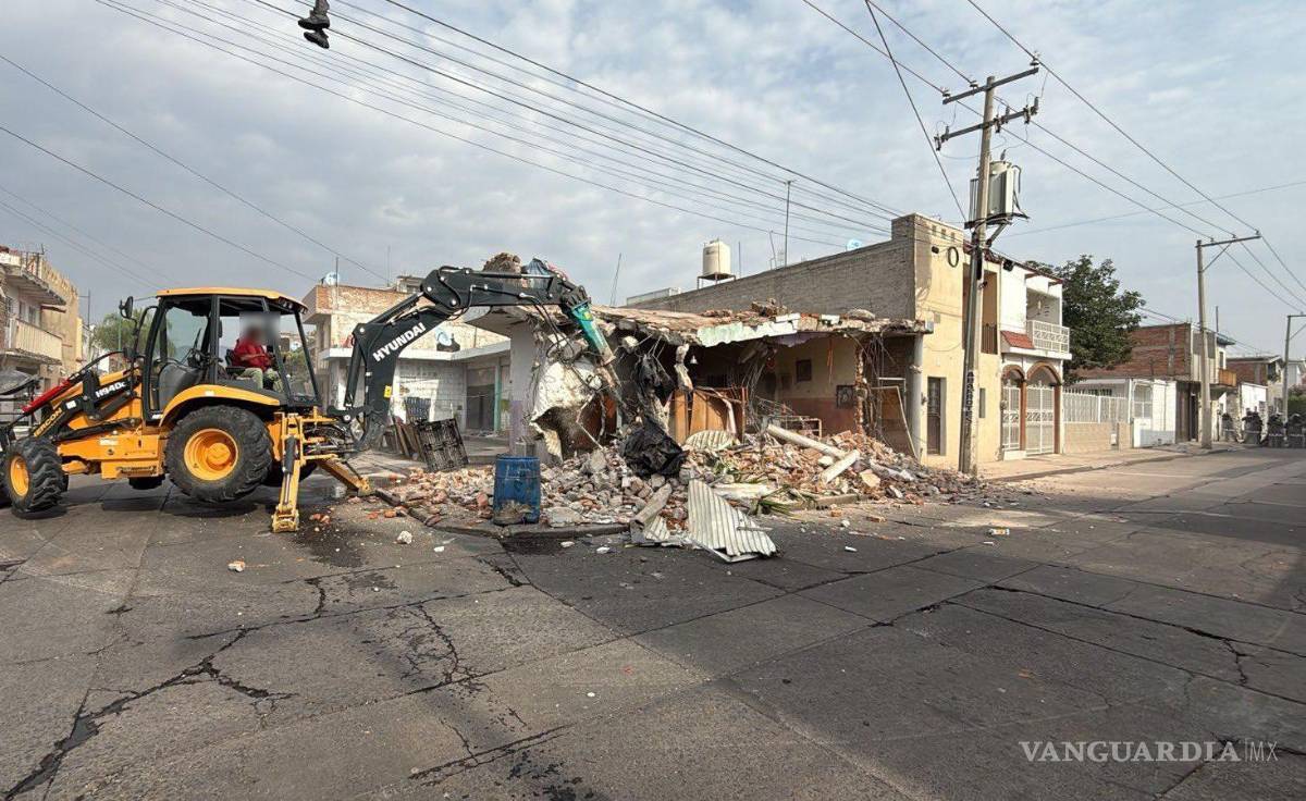 $!Descubren túnel que conectaba locales y era usado por grupo delictivo para escapar en Guanajuato