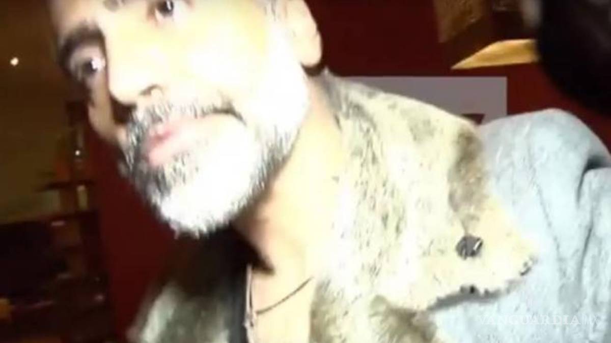 Captan a Alejandro Fernández insultando a reportero