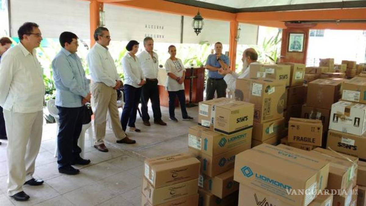 Entrega Cofepris y SRE medicamentos a albergue de migrantes en Chiapas
