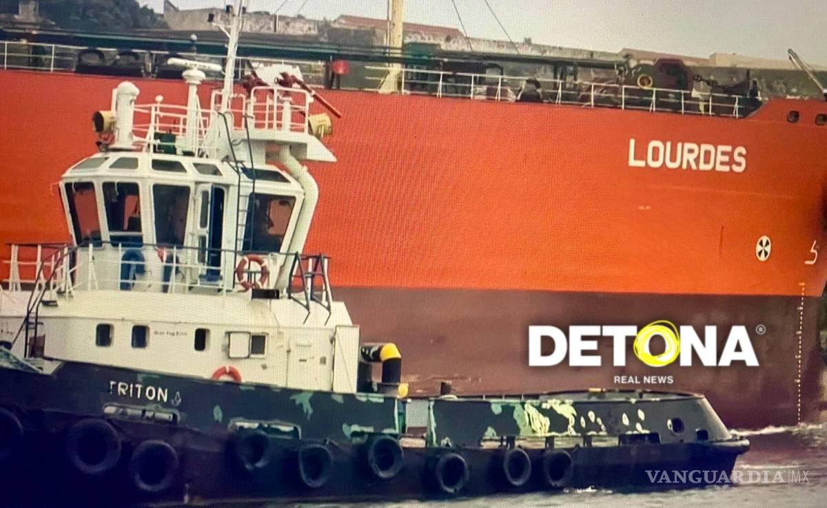 $!Uno de los tanqueros mexicanos arribando este diciembre a Cuba, cargado de combustibles.