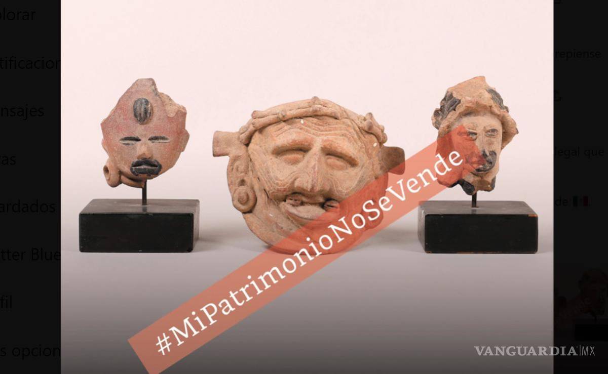 $!El Gobierno de México ha buscado combatir la comercialización de piezas extraídas pertenecientes al patrimonio nacional.