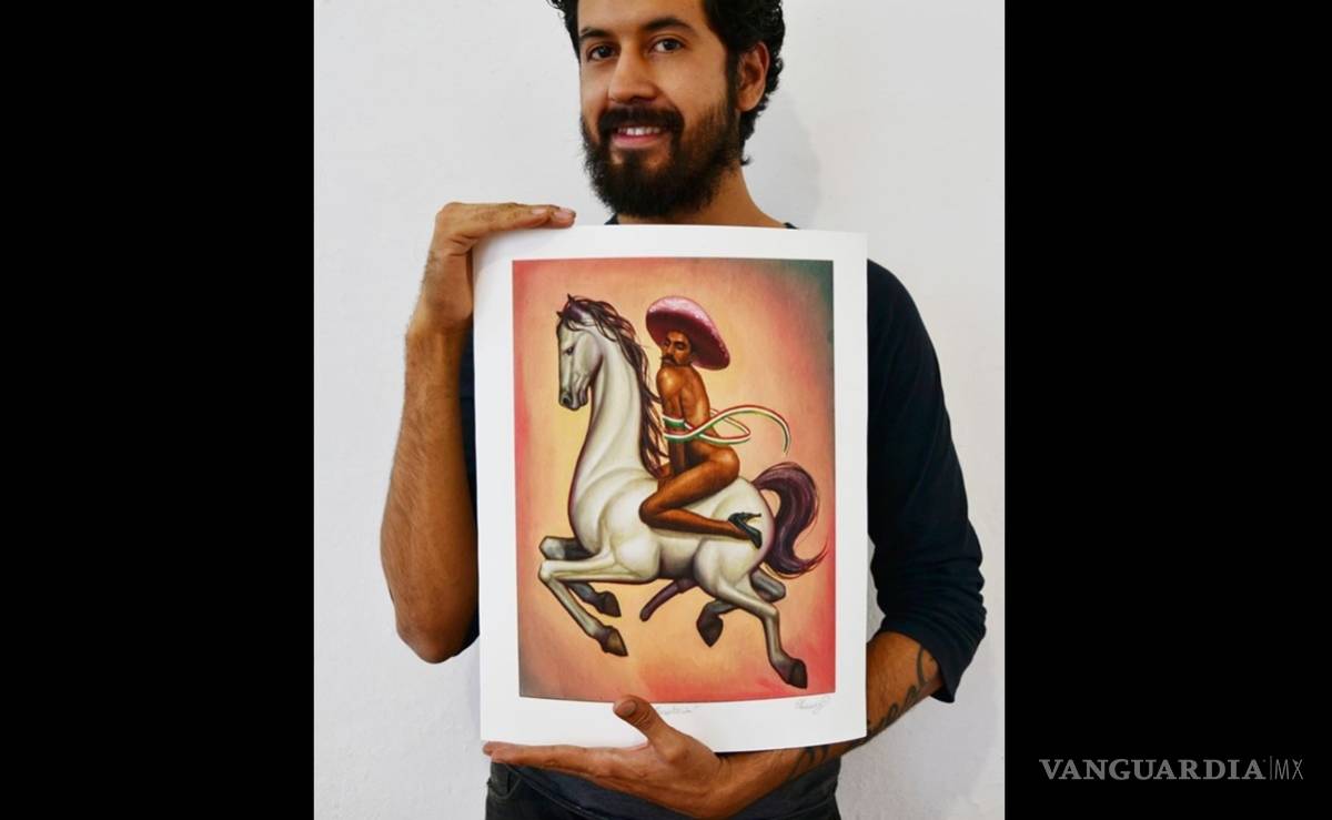 $!No queman pintura de Zapata pero sí golpean a jóvenes gays; esta comunidad convoca a protestar en Bellas Artes