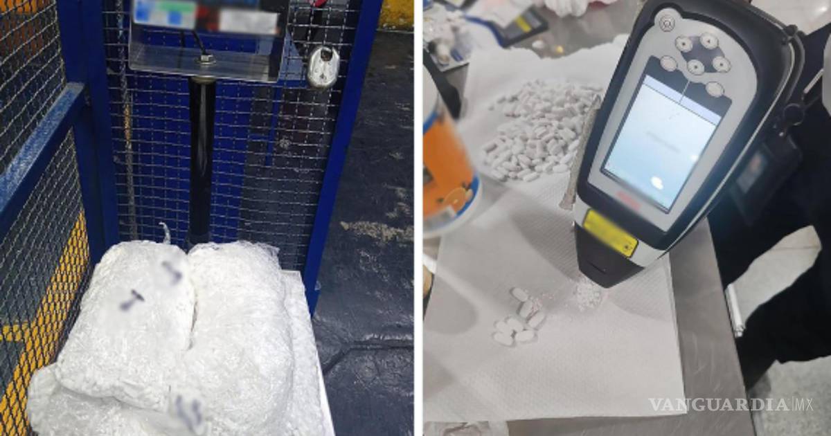 Aseguran en el AICM más de ocho mil pastillas de suplementos falsos procedentes de Colombia