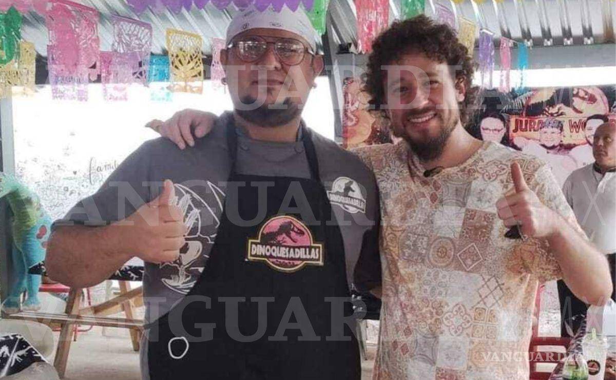 $!LUISITOCOMUNICA visitando las ‘Dinoquesadillas’ en San Antonio de las Alazanas.