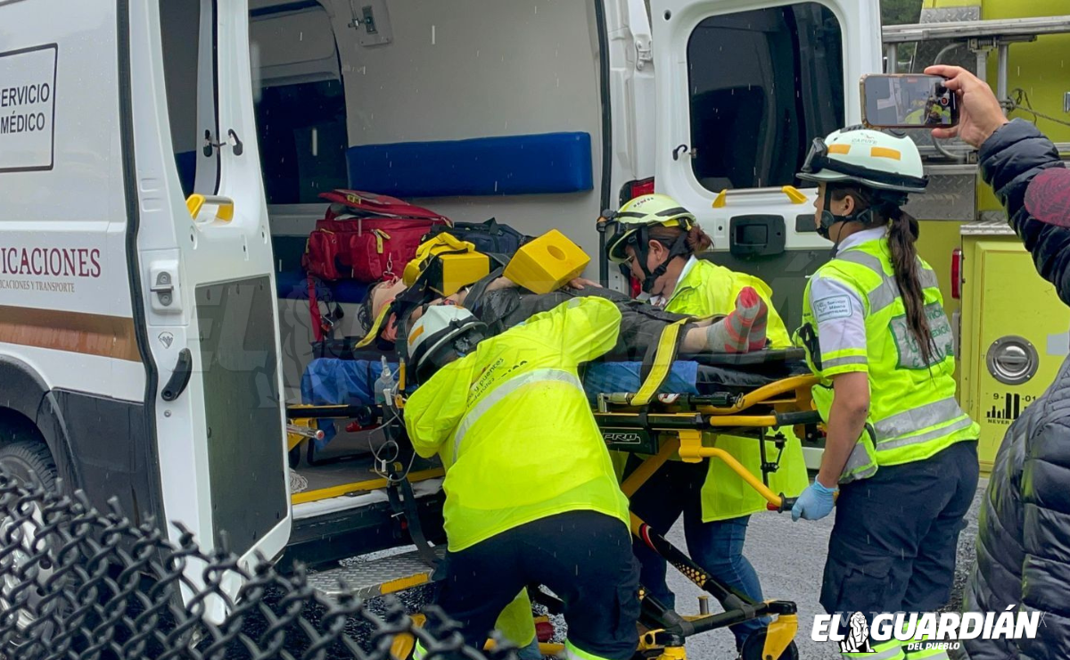 $!Una persona más terminó grave.