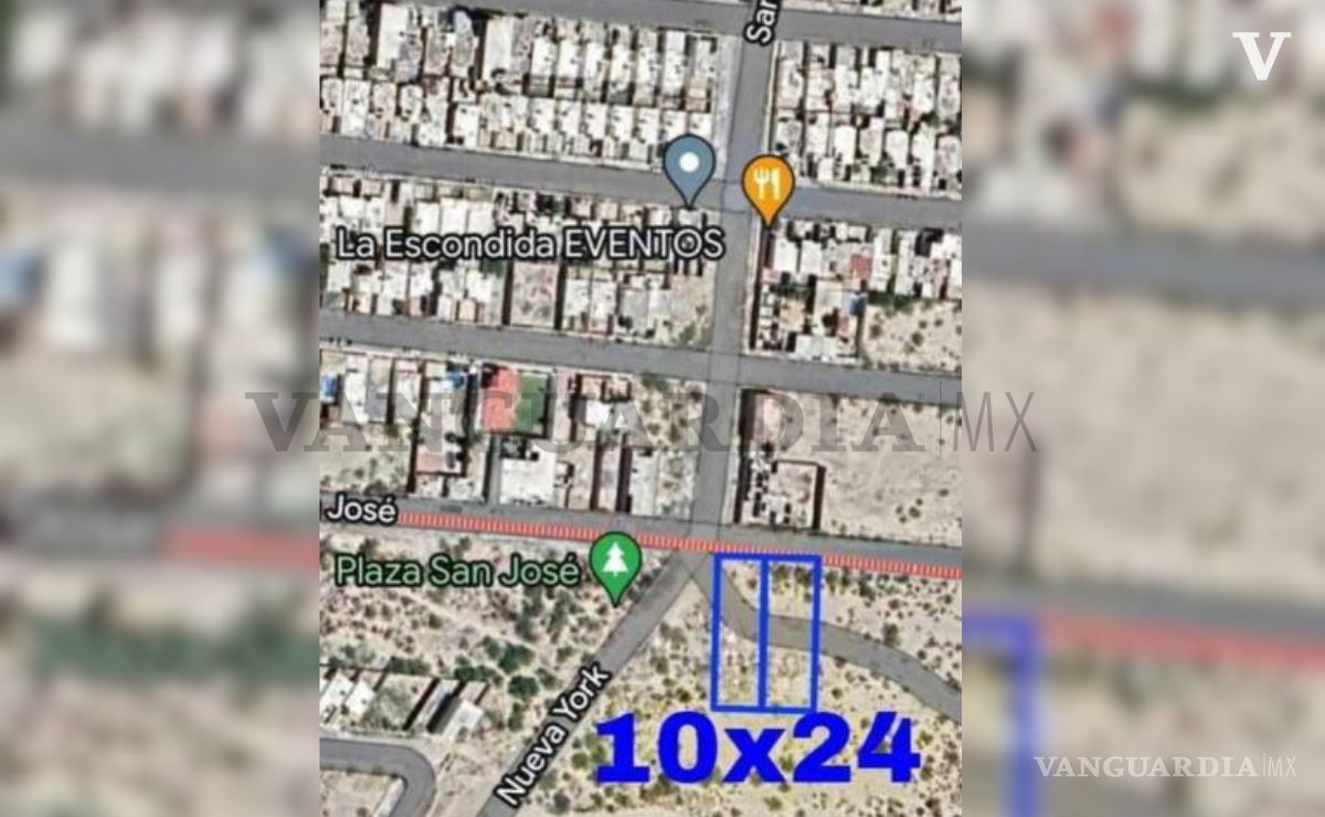 $!Son dos predios de 10 por 24 metros ubicados en la calle San Judas Tadeo y en el fraccionamiento Las Estancias.