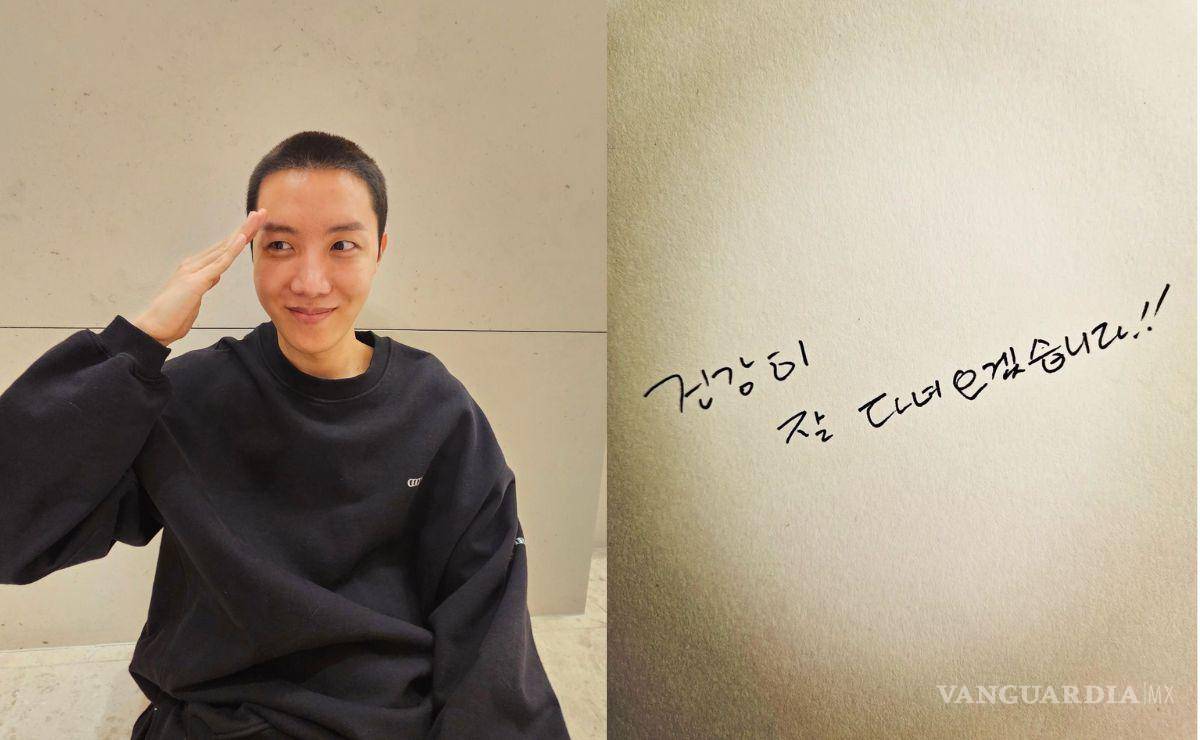 $!“Los amo ARMY. Los veré de nuevo”, fue el mensaje que J-Hope escribió a sus fans en Instagram.