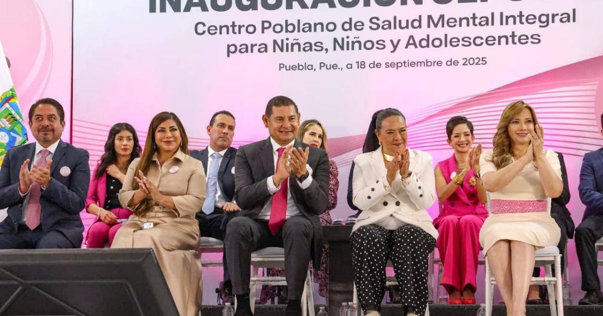Puebla inaugura centro pionero en salud mental infantil; atenderá a más de 1.5 millones de personas