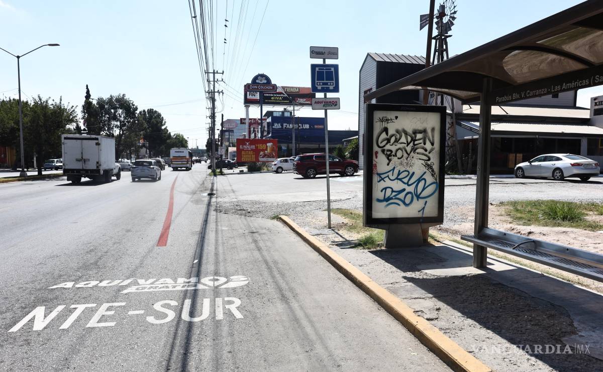 $!Las líneas rojas buscan orientar a los usuarios sobre el recorrido de las rutas gratuitas.