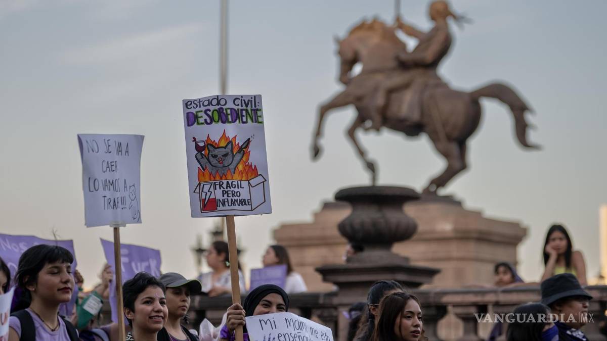 8M: de norte a sur, mexicanas protestan entre violencia y elecciones (fotos)