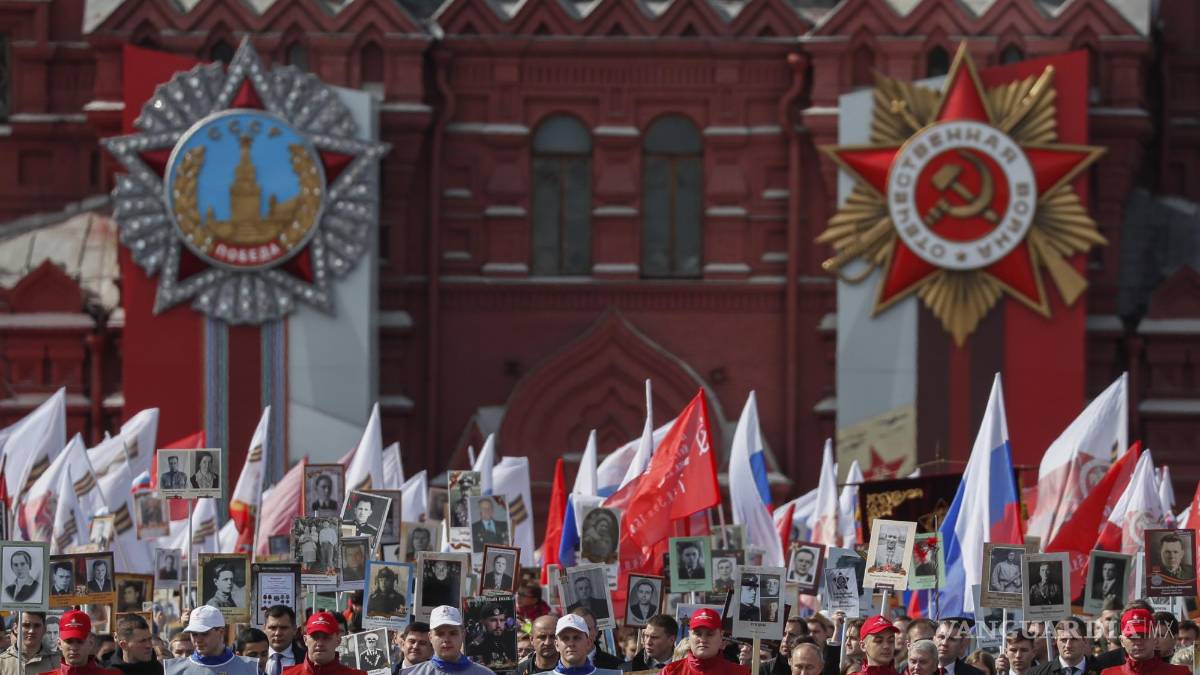 Putin participa en el Desfile del día de la victoria por los caídos en la Segunda Guerra Mundial