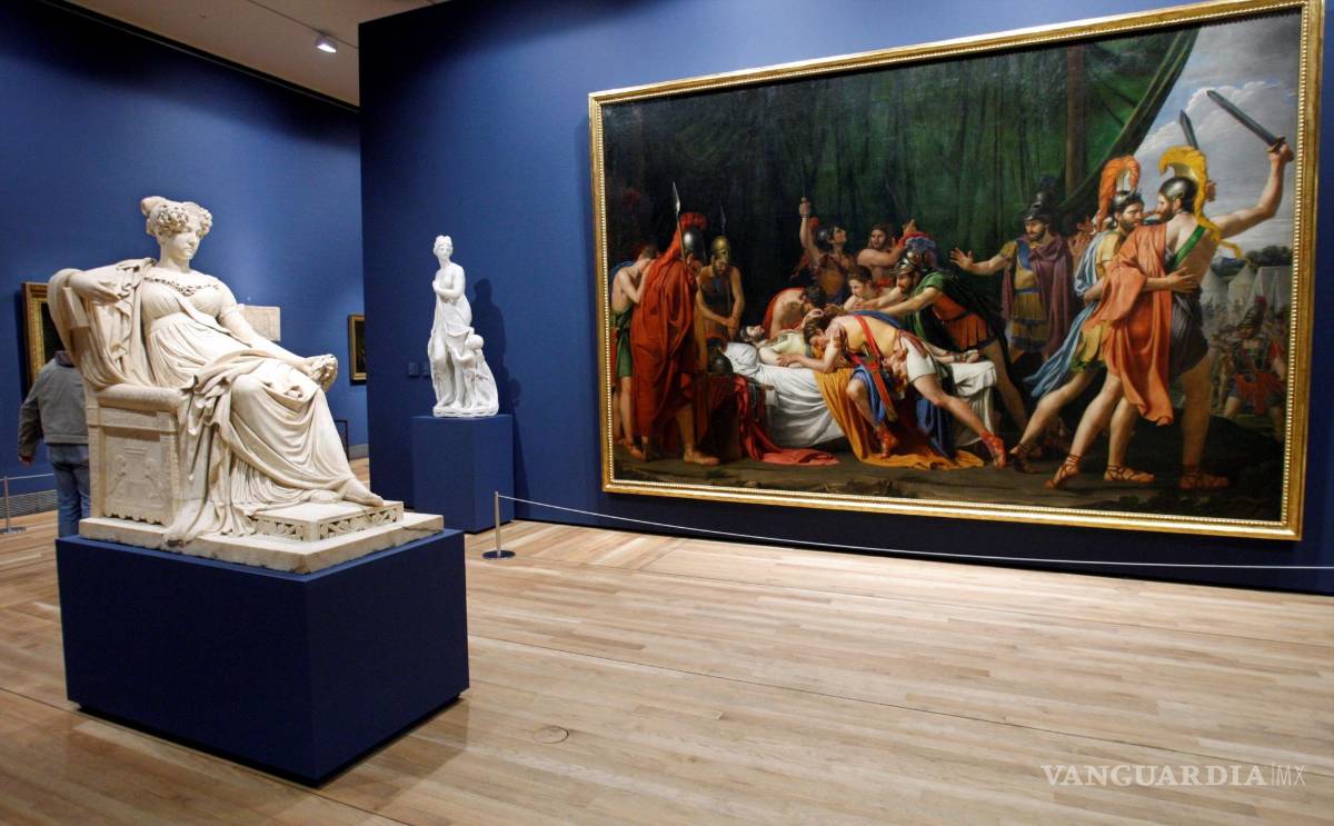 $!La muerte de Viriato, de José de Madrazo. EFE/Kote Rodrigo