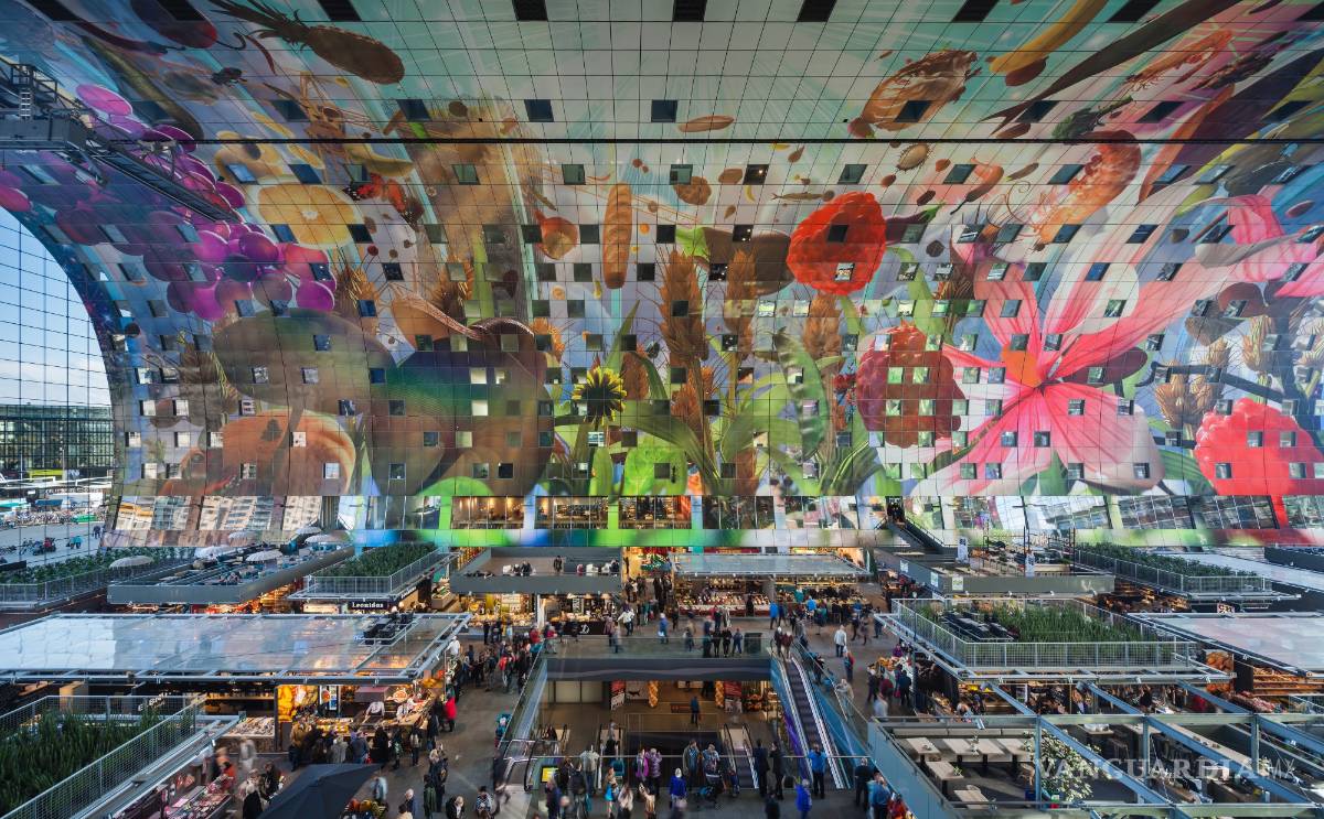 $!Market Hall de Rotterdam, el mejor centro comercial del siglo