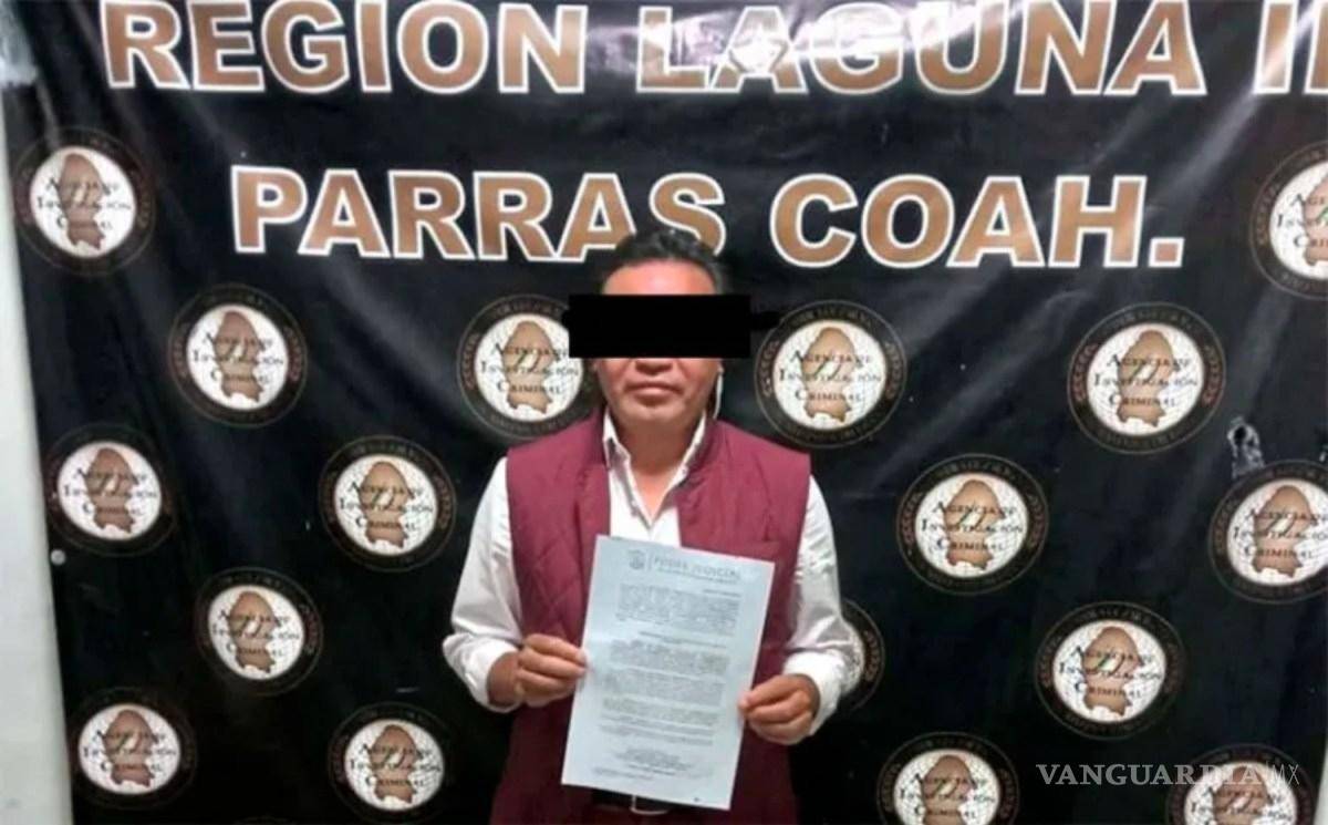 $!EL morenista Ramiro Pérez Arciniega fue detenido en dos ocasiones por dos procesos que se le siguieron tras su gobierno en Parras de la Fuente.