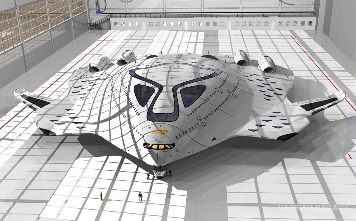 $!HSP Magnavem, un avión supersónico ecológico