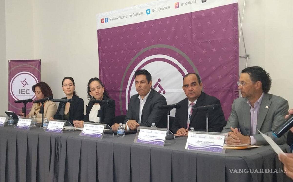 $!Esta plataforma fue presentada por los titulares del IEC y del ICAI.