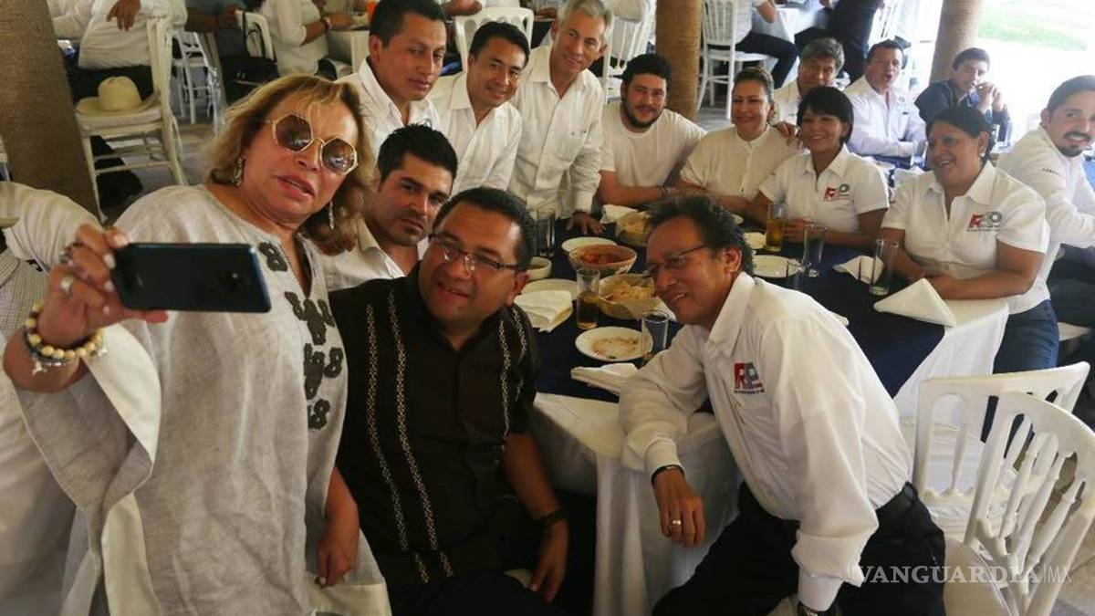 Elba Esther Gordillo reaparece en Chiapas para apoyar a su yerno