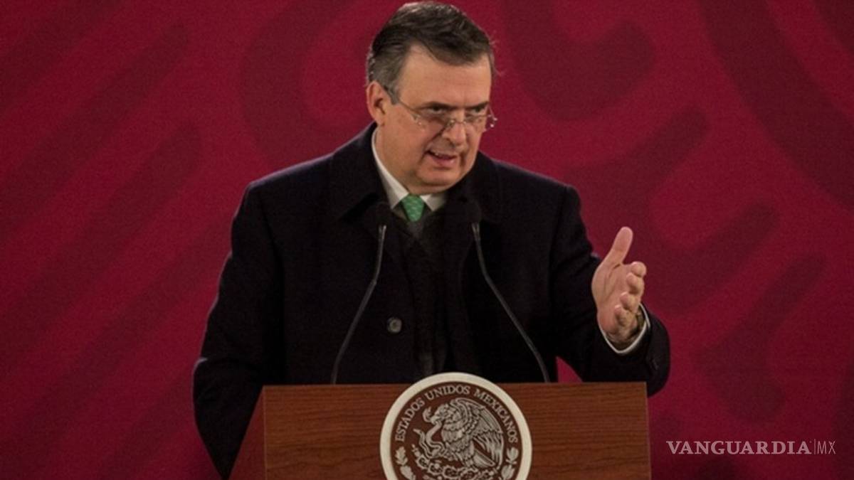 Estados Unidos no prevé cierre completo de frontera, dice Marcelo Ebrard
