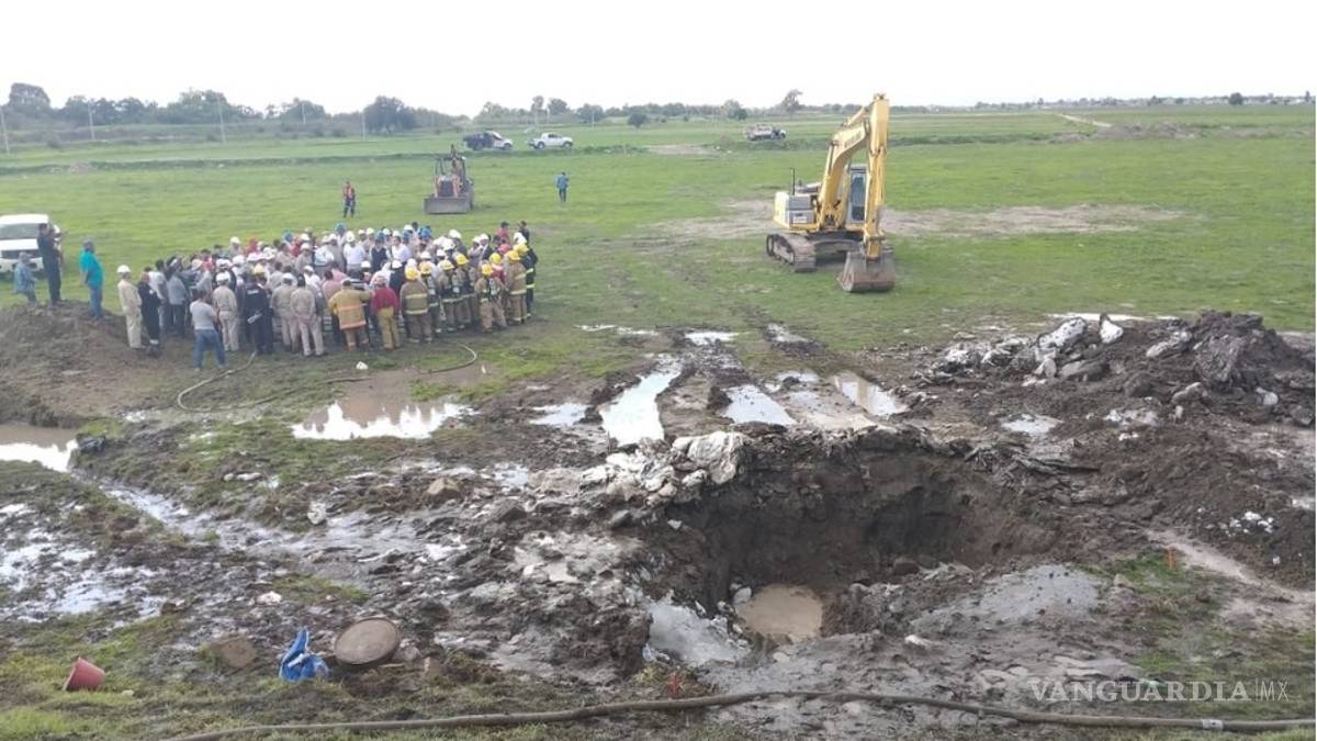 Controlan fuga de gas por toma clandestina en Edomex