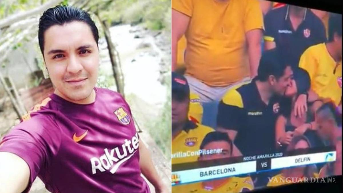 "Destruyeron mi relación": Hombre infiel captado en 'kiss cam' se defiende de ataques