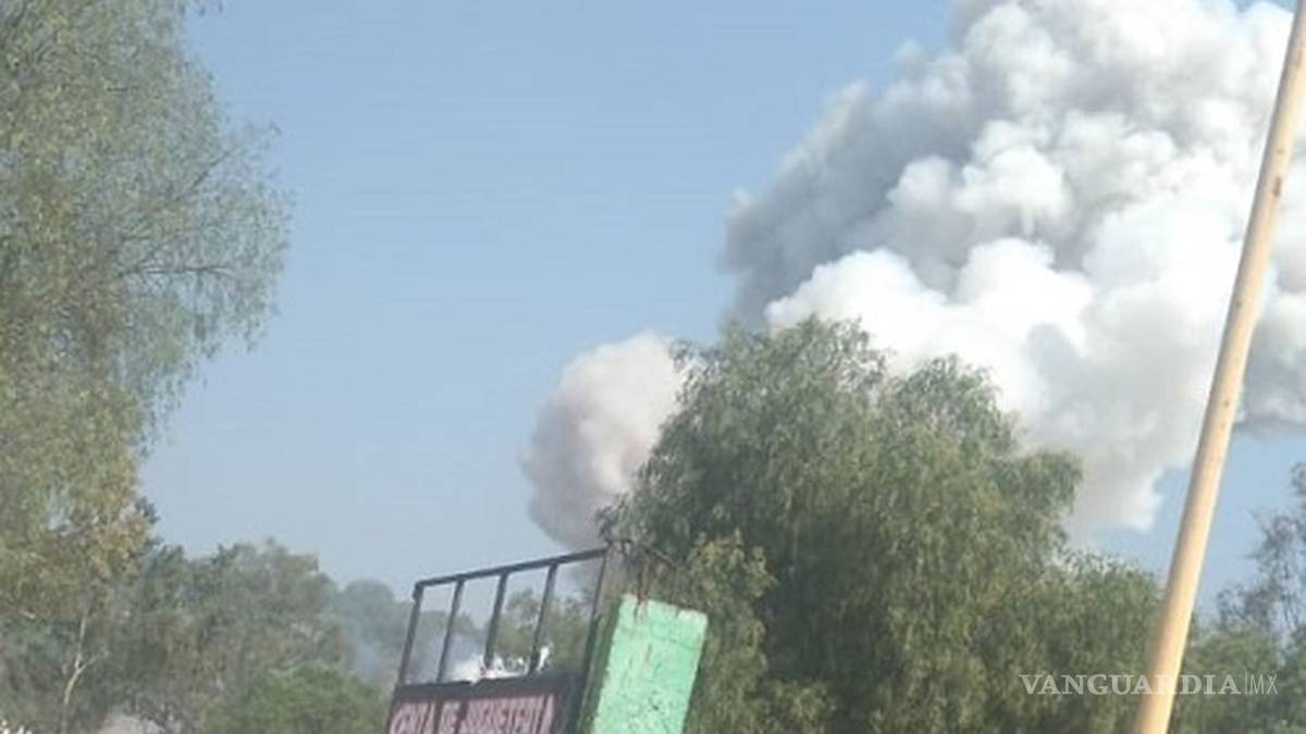 Explota polvorín en Tultepec; hay un muerto y cuarto heridos