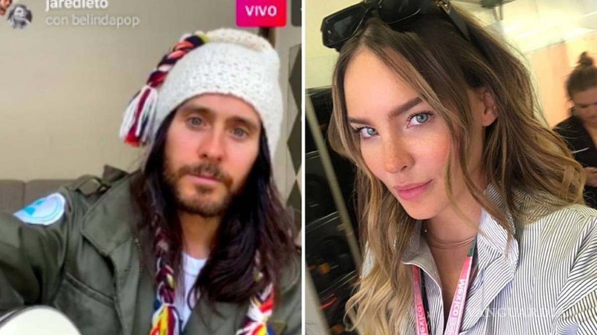 ¡Viva México, cabro...!: Belinda trasnmite en vivo con Jared Leto y lo hace enviar saludos a los mexicanos