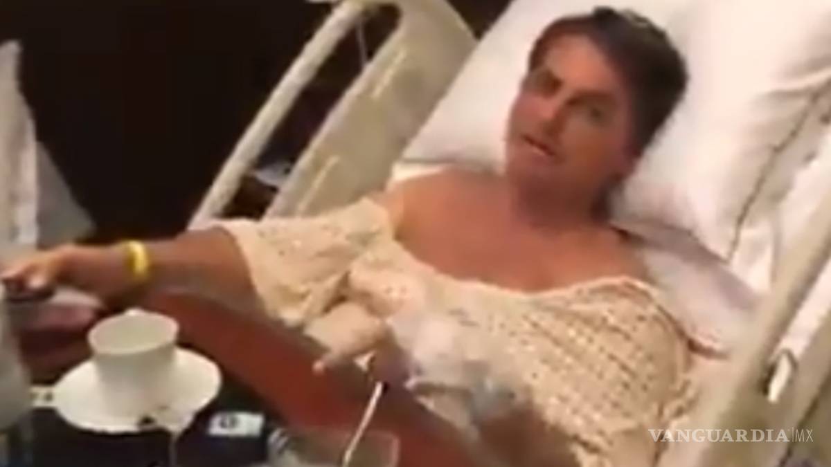 Jair Bolsonaro se recupera de cirugía mientras ve su programa favorito: 'El Chavo del Ocho'