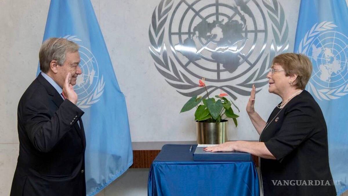 Michelle Bachelet toma protesta como titular de ONU-DH