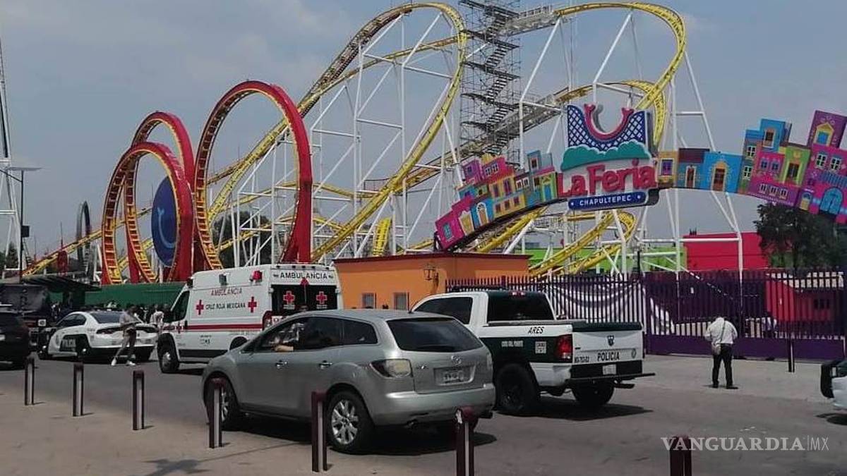 Lesionadas por accidente en Feria de Chapultepec salen de terapia intensiva
