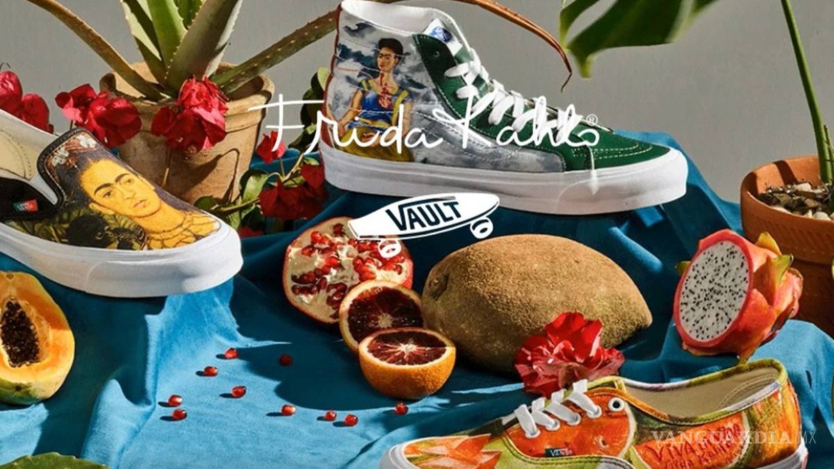 Vans anuncia colección de tenis ¡inspirada en Frida Kahlo!