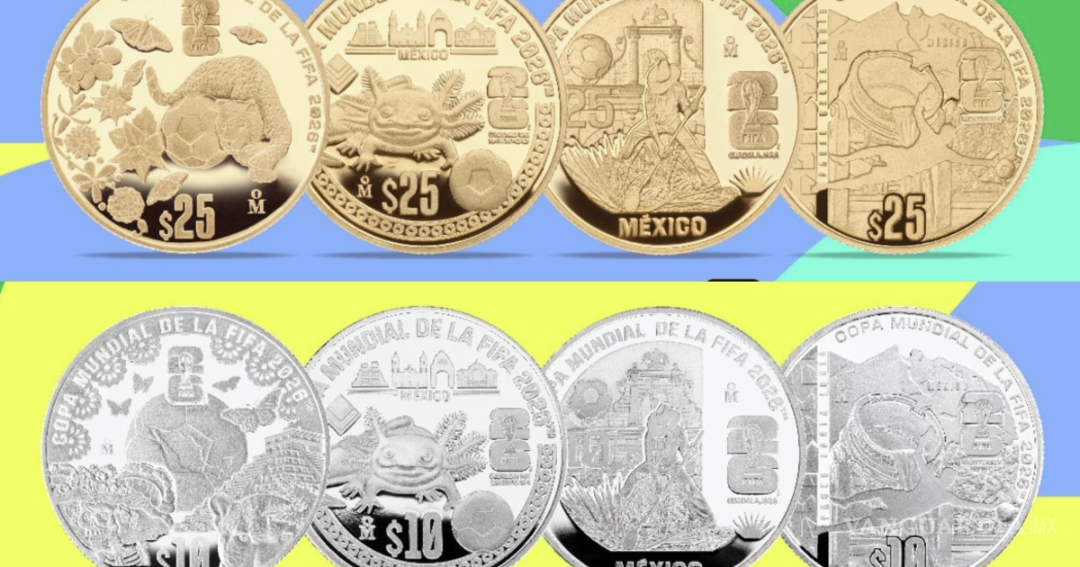 Monedas conmemorativas del Mundial 2026 de Banxico: cómo encontrar las sucursales donde aún están disponibles