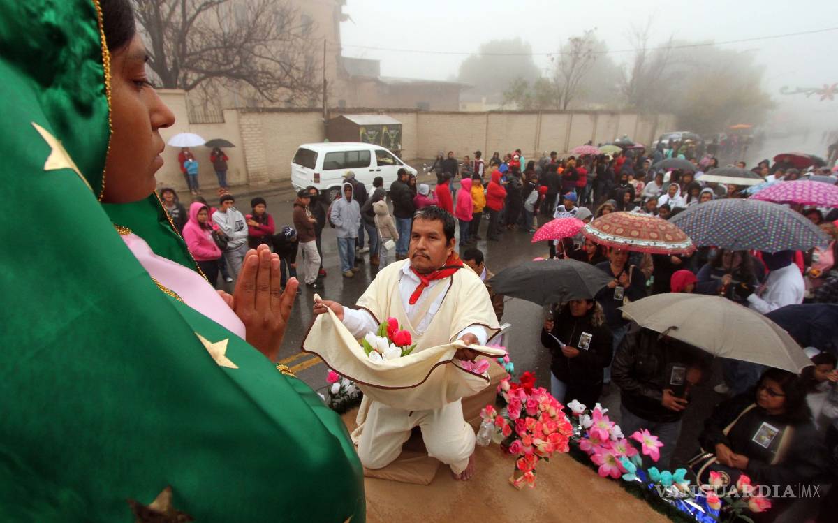 $!Colapsa Centro de Saltillo por 'Megaperegrinación'