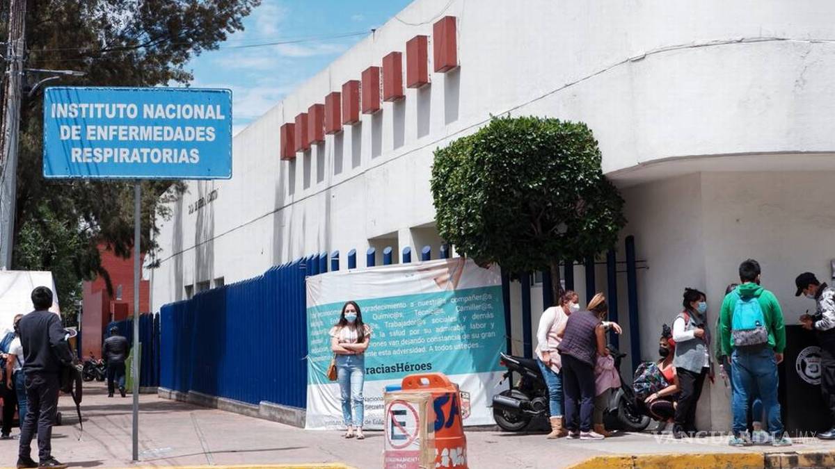 Tercera ola 'satura' de pacientes COVID-19 al INER y otros hospitales