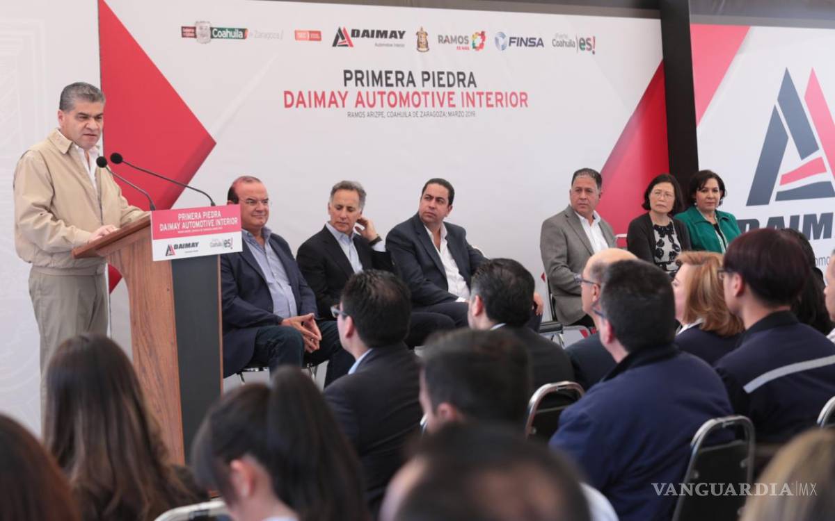 $!Inicia Daimay planta en Coahuila y genera mil empleos