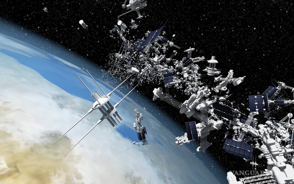 $!Restos de satélites y cohetes caen cada semana sobre la Tierra
