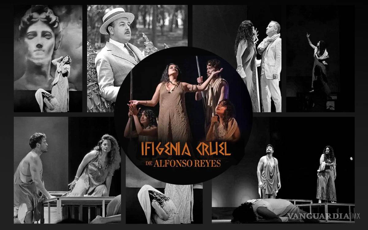 $!El sábado 26 fue la puesta en escena “Ifigenia Cruel”, de Alfonso Reyes a cargo del legendario director de teatro, Luis Martín.