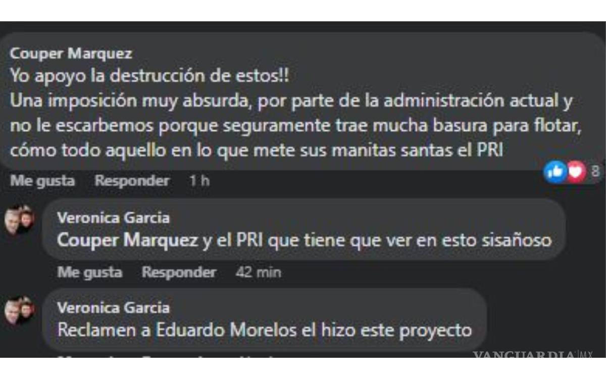 $!Comentario en la publicación de VANGUARDIA