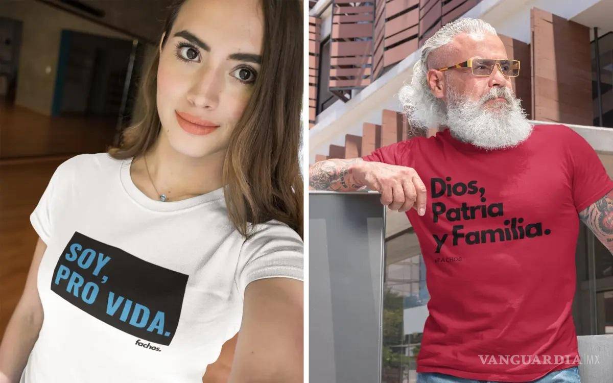 $!‘Viva el patriarcado’; exdiputado de Nuevo León vende playeras provida y contra el feminismo