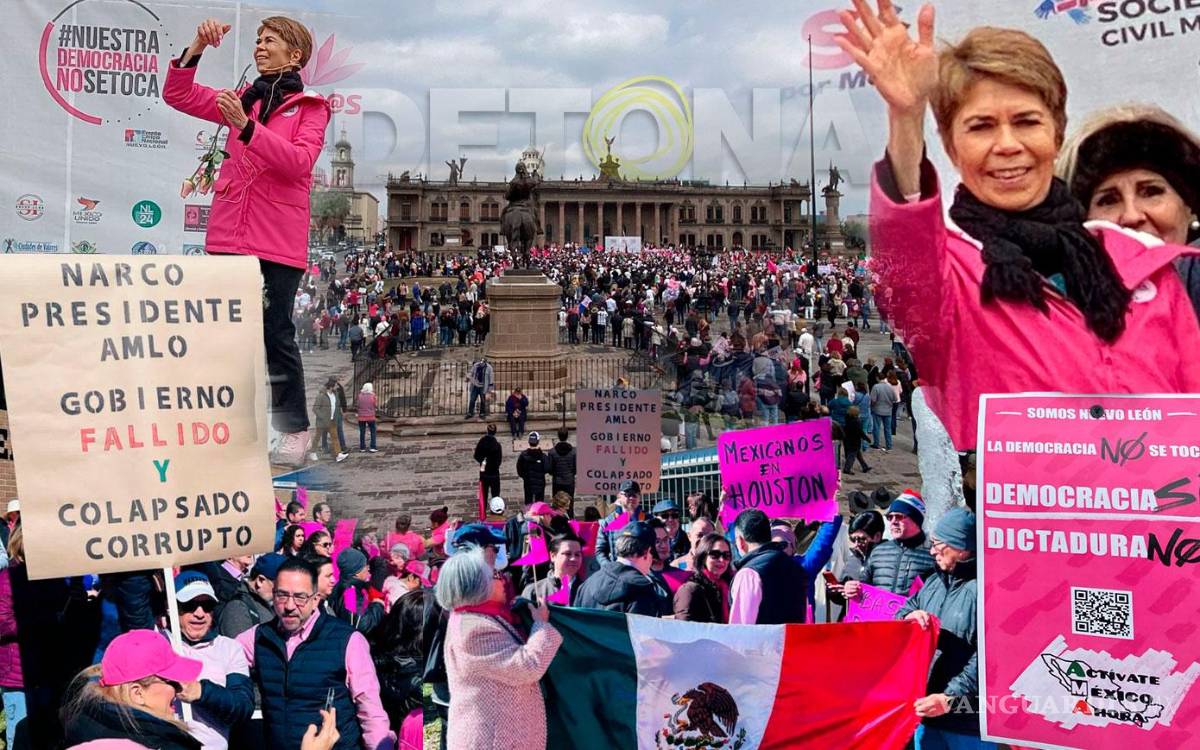 $!Según Visegrád24, tan solo en la plancha del Zócalo había este domingo 18 de febrero más 700,000 personas.