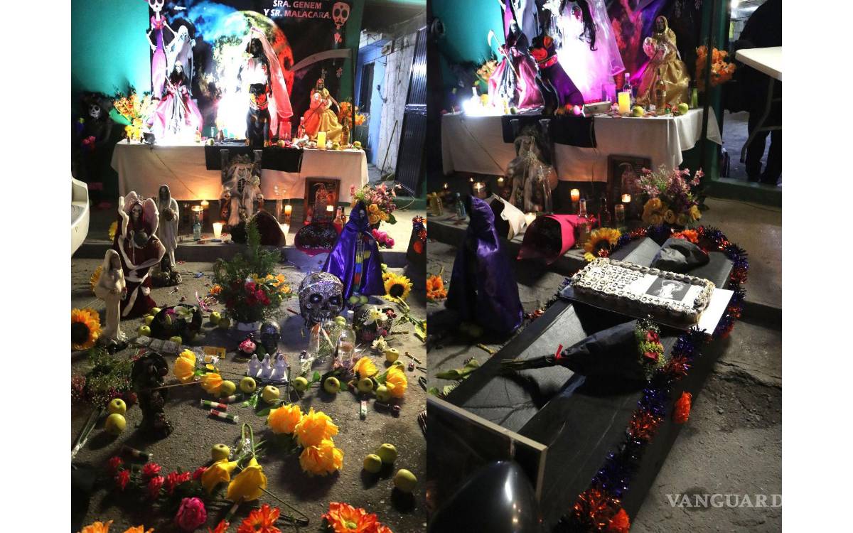 $!Las ofrendas se hacen presentes de diferentes formas desde fruta hasta alcohol.