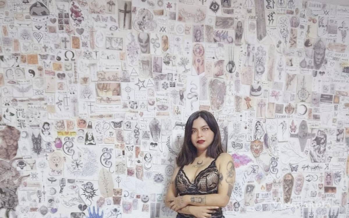 $!Lilith una tatuadora saltillense quien nos cuenta cómo empieza un tatuador, además de explicarnos por qué va más allá de un oficio.